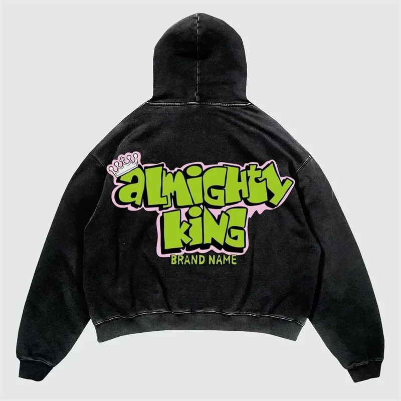 Advbridge Y2k Women's Clothing Washed Hoodies Sweatshirt Pullover Long Sleeved Tops Oversize Streetwear Vintage Printed Pattern Clothing Hooded Pullover Sweater Advbridge Y2k Women's Clothing Washed Hoodies Sweatshirt Pullover Long Sleeved Tops Oversize Streetwear Vintage Printed Pattern Clothing Hooded Pullover Sweater