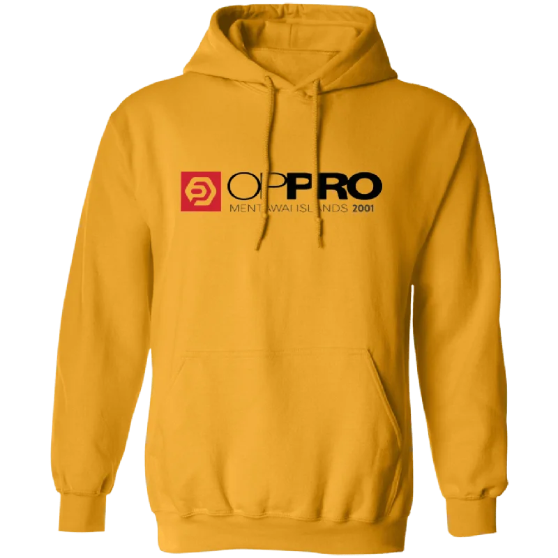 OP Pro 2001 Mentawai Fleece Hoodie Hoodie with Frayed Bohemian Relaxed