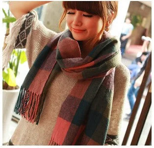 Dark Pink Plaid 11