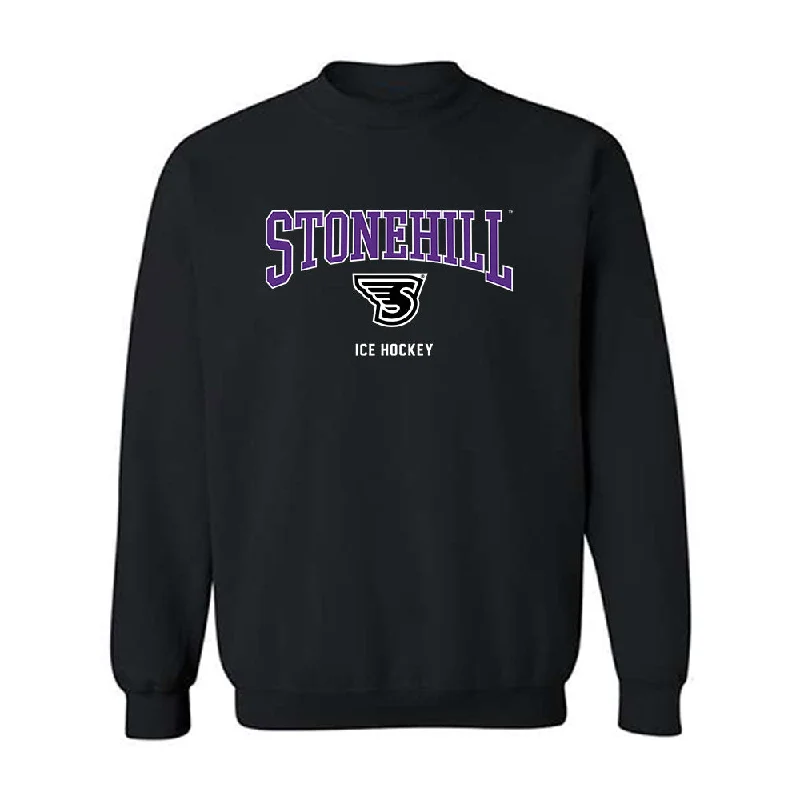Stonehill - NCAA Women's Ice Hockey : Brianna Walkom - Classic Shersey Crewneck Sweatshirt Hoodie Crop Top Short Trendy Stonehill - NCAA Women's Ice Hockey : Brianna Walkom - Classic Shersey Crewneck Sweatshirt Hoodie Crop Top Short Trendy