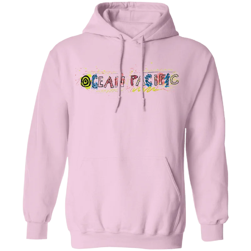 Funday Fleece Hoodie Hoodie with Neon Bright Vibrant