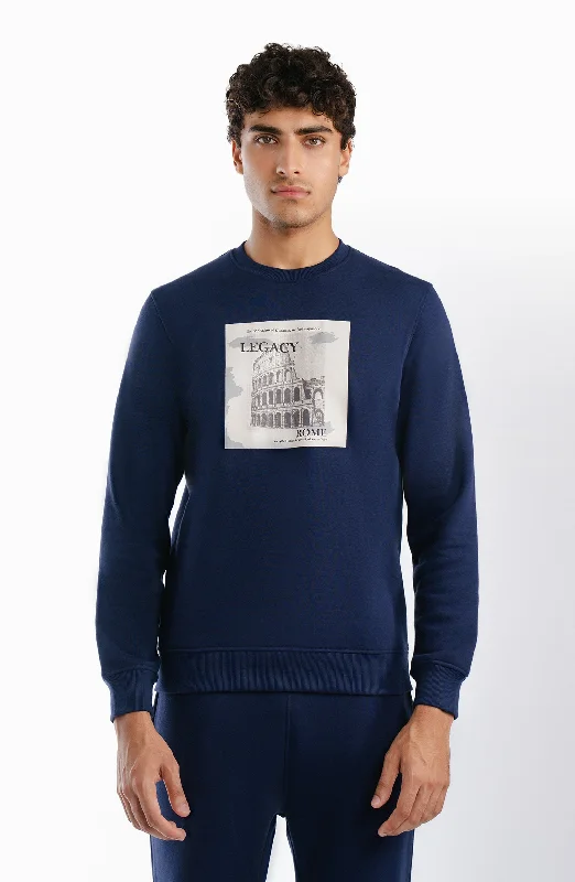 Graphic Sweatshirt Hoodie with Logo Branding Identity
