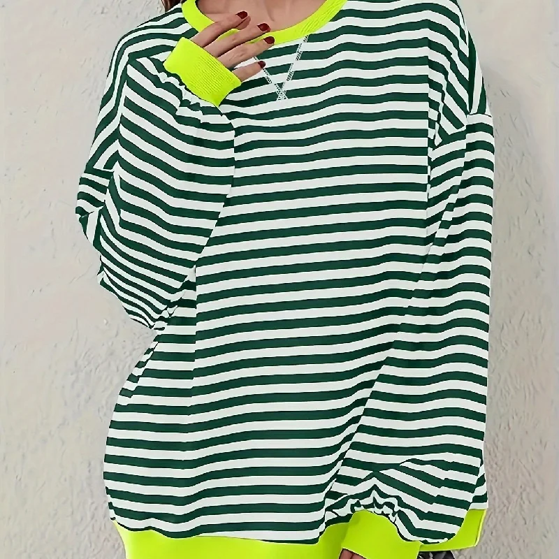 White And Green Stripes