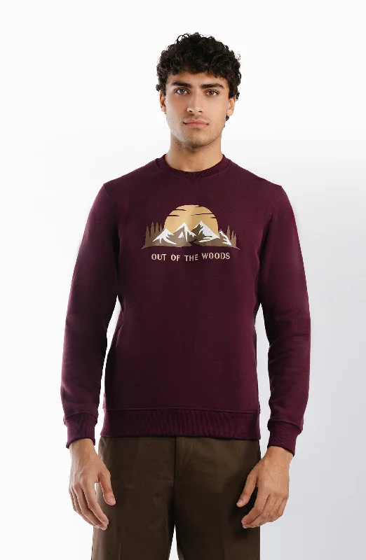 Graphic Sweatshirt Hoodie with Hood Adjustable Protection