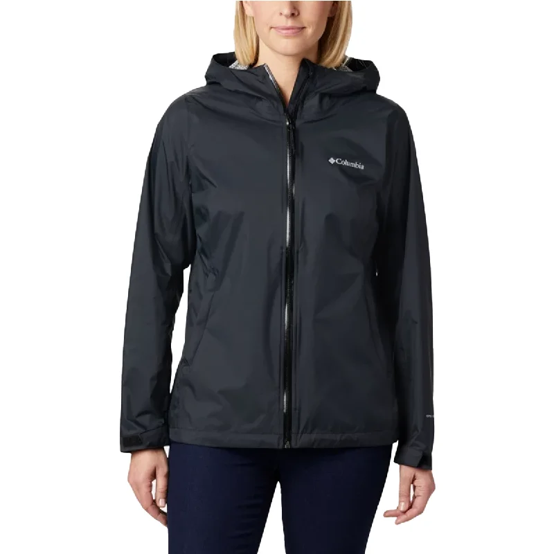 Columbia Women's EvaPOURation Jacket Denim Fabric Leather Fabric Suede Fabric