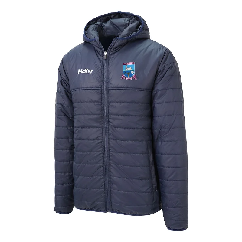 Mc Keever Argideen Rangers GAA Core 22 Puffa Jacket - Adult - Navy Tiered Jacket Buttoned Jacket Zippered Jacket