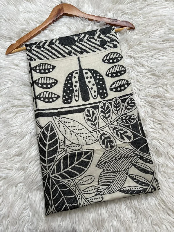 BET007 - Wool Printed Shawl Trendy Bohemian Shawl Cape