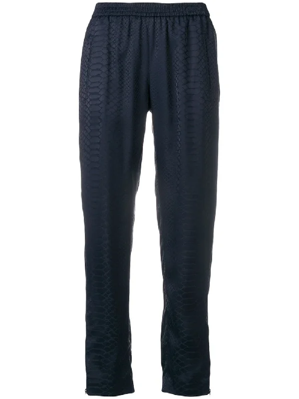snake print trousers Trousers Bootcut Casual