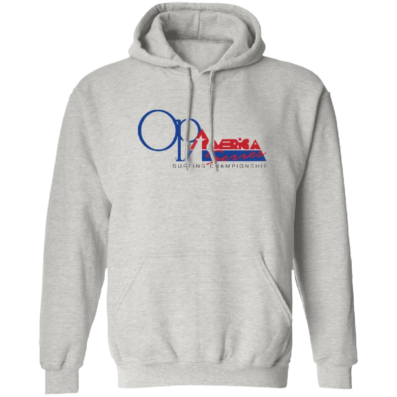 OP Pro America Series Fleece Hoodie Hoodie with Raw Hem Edgy Unfinished