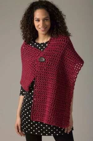 Level 1 Crocheted Shawl (Crochet) Luxurious Cashmere Shawl Wrap