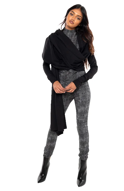 Cat Wrap (shawl) Warm Wool Shawl Cape