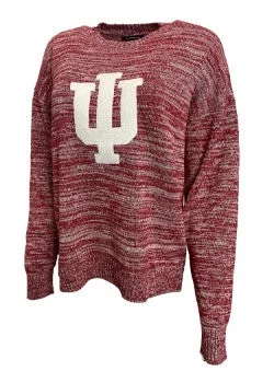 Indiana Hoosiers Interlock Sweater Emerson Street Fleece Sweater Nylon Polyester
