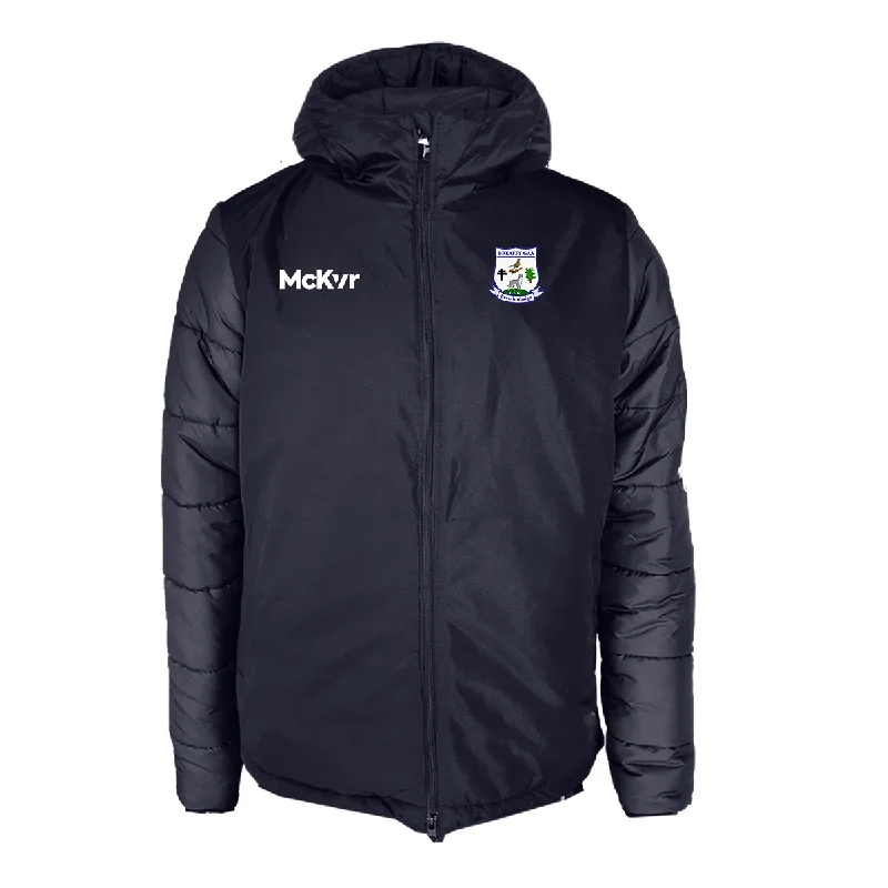 Mc Keever Breaffy GAA Core 22 Stadium Jacket - Adult - Navy Insulated Jacket Fitted Jacket Loose Jacket