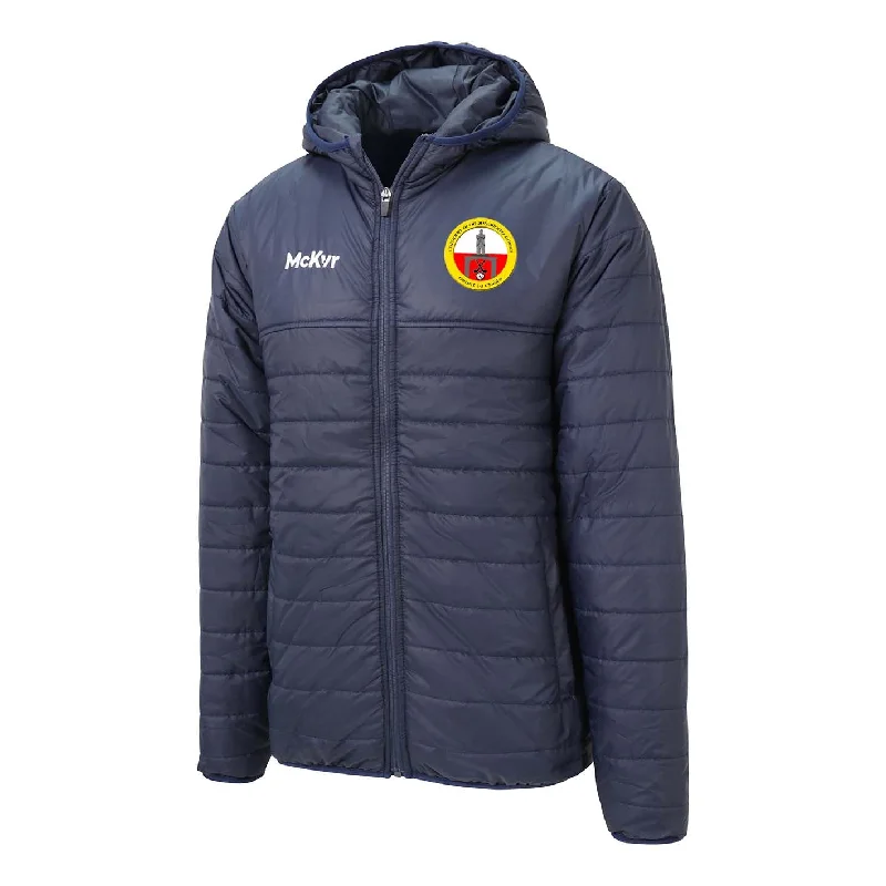 Mc Keever O'Donovan Rossa GAA Core 22 Puffa Jacket - Adult - Navy Embroidered Jacket Appliqued Jacket Beaded Jacket