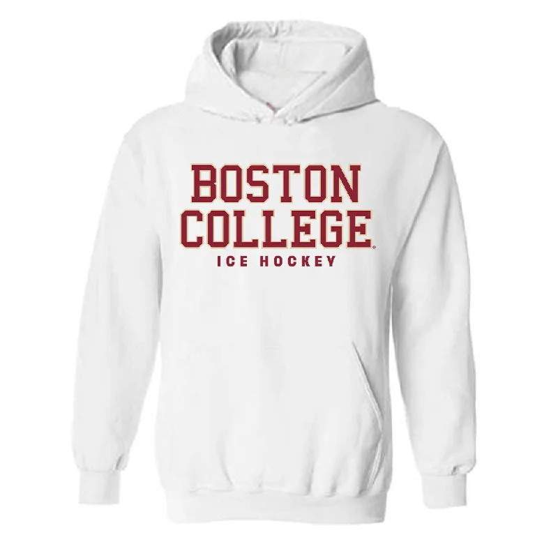 Boston College - NCAA Women's Ice Hockey : Olivia Maffeo - Classic Shersey Hooded Sweatshirt Hoodie with Hem Contrast Bold Stylish Boston College - NCAA Women's Ice Hockey : Olivia Maffeo - Classic Shersey Hooded Sweatshirt Hoodie with Hem Contrast Bold Stylish