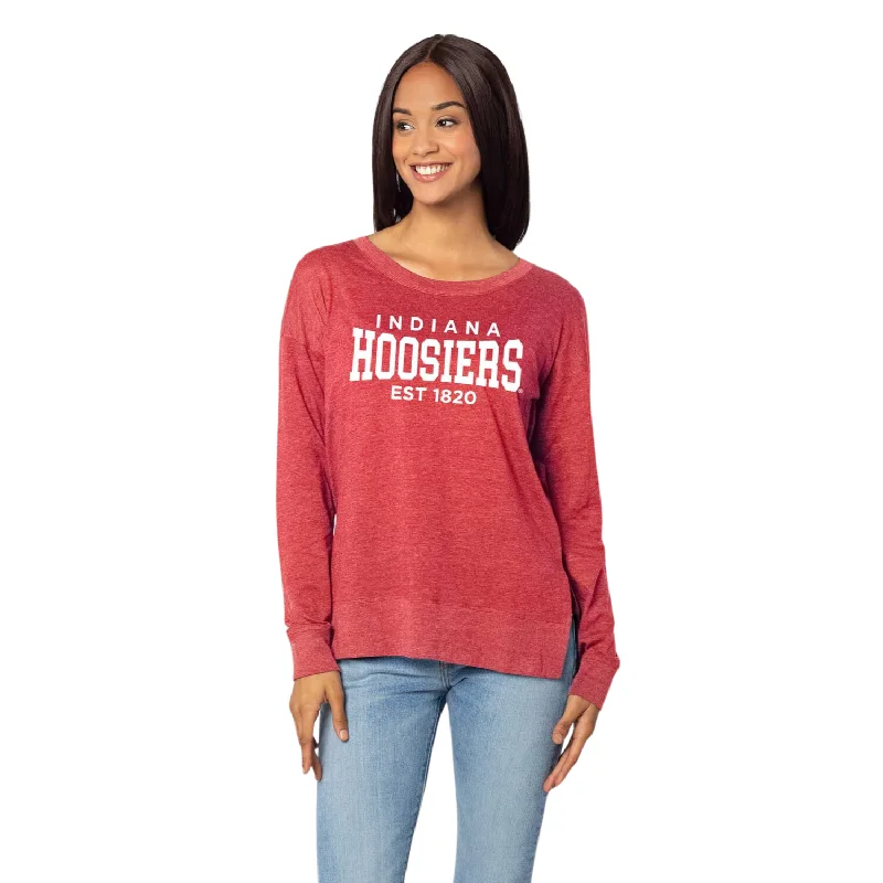 Indiana Sweater Women's Red Chicka-D Lightweight Heavyweight Midweight