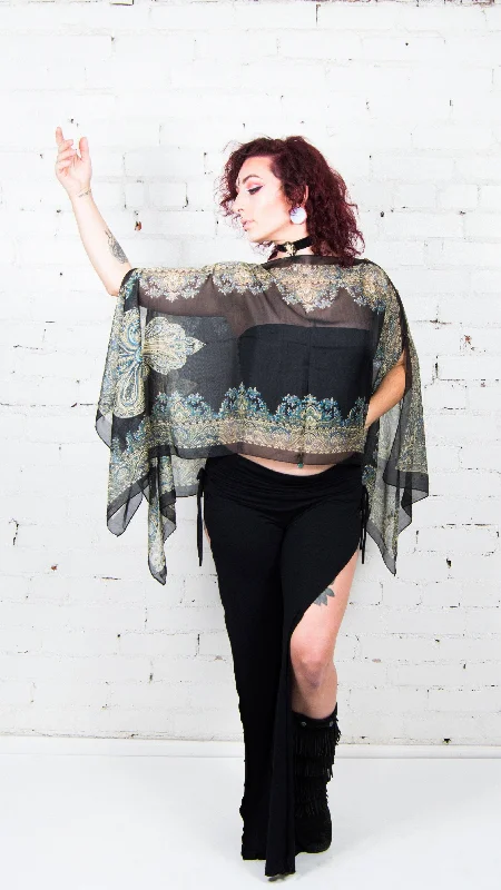 Sheer Shawl - Wear 14 Ways Fashionable Oversized Shawl