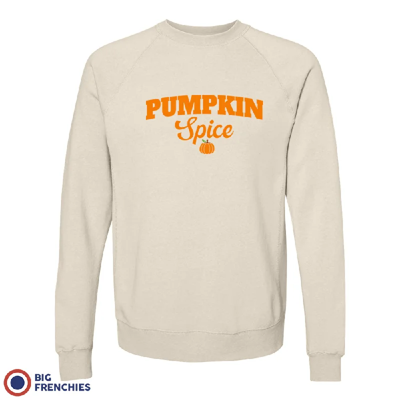 Pumpkin Spice Unisex Organic Cotton Sweatshirt Hooded Sweatshirt Casual Wear Street Style