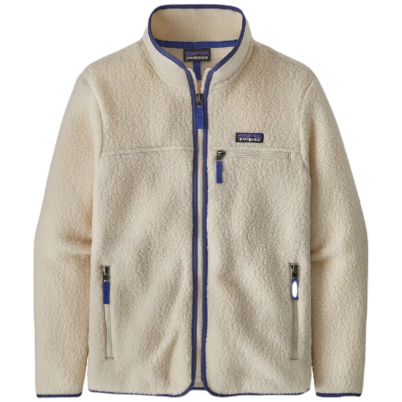 Patagonia Women's Natural Retro Pile Fleece Jacket V-Neck Jacket Boat Neck Jacket Square Neck Jacket Patagonia Women's Natural Retro Pile Fleece Jacket V-Neck Jacket Boat Neck Jacket Square Neck Jacket