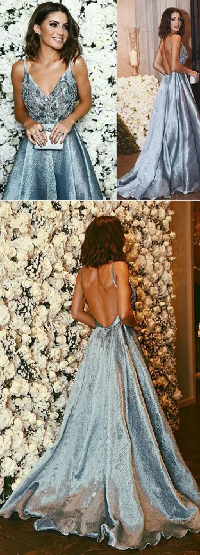 Pretty Quinceanera Dresses, Ball Gowns Prom Dresses, Blue Prom Dresses   cg15339