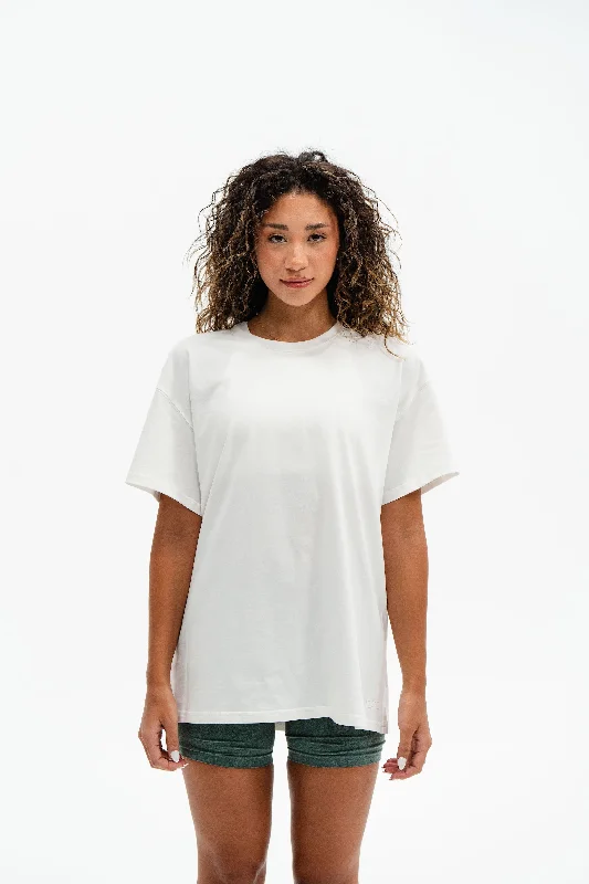 Boyfriend Tee Mesh Blend Leather Blend Suede Blend