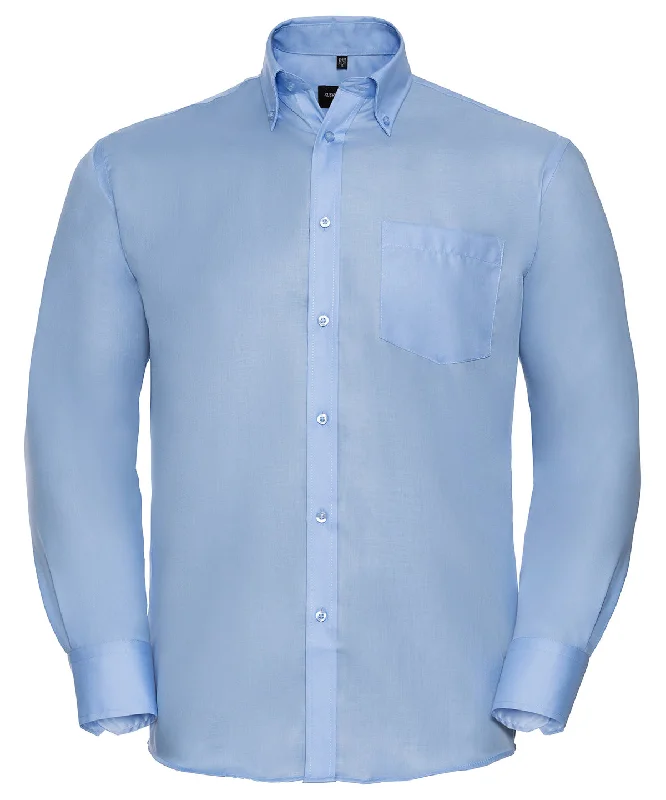 Bright Sky - Long sleeve ultimate non-iron shirt Graphic T-Shirt Round Neck Polyester Bright Sky - Long sleeve ultimate non-iron shirt Graphic T-Shirt Round Neck Polyester
