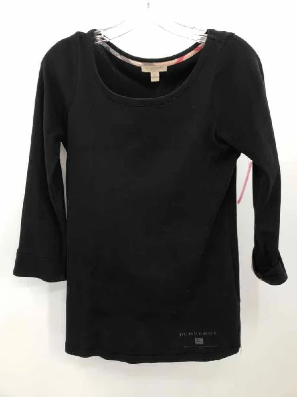 Pre-Owned Burberry Black Size Medium T-shirt Layered Multi-layer Single Layer