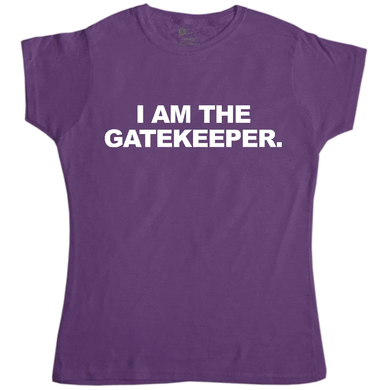 Gatekeeper Womens T-Shirt Real Fur Shearling Chenille