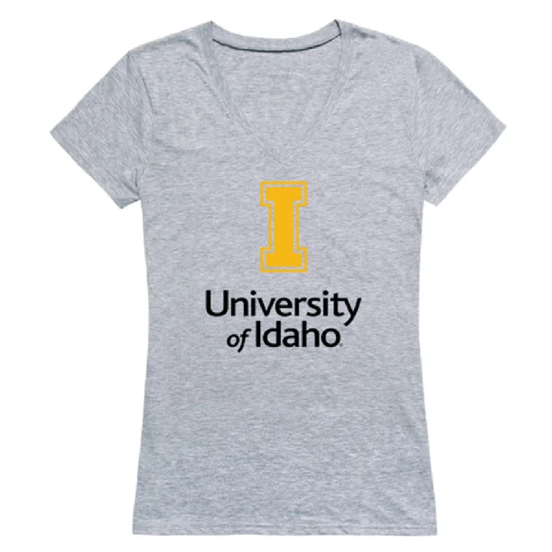 Idaho Vandals Womens Seal T-Shirt Faux Fur Fabric Real Fur Fabric Shearling Fabric