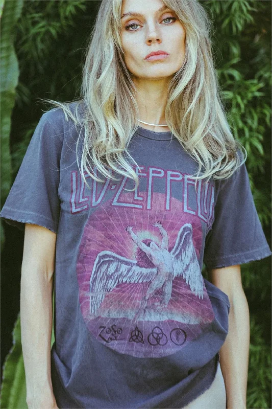 Led Zeppelin Sunkissed Timeless Tee Cozy Warm Stylish