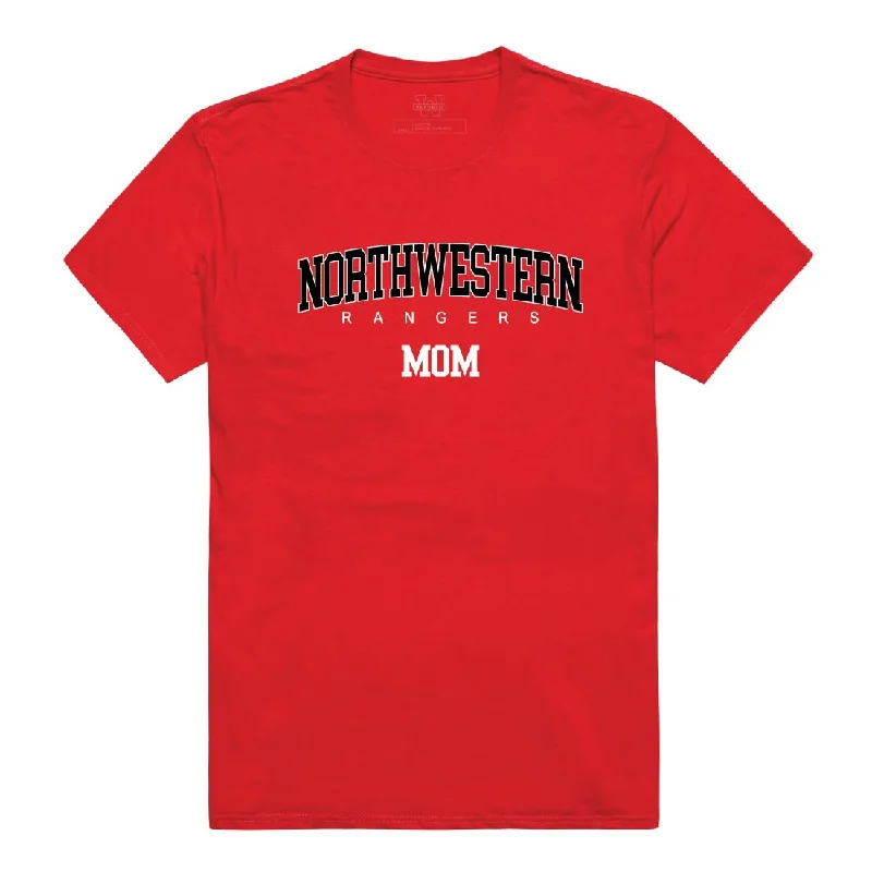 Northwestern Oklahoma State University Rangers Mom T-Shirts Spandex Blend Rayon Blend Denim Blend