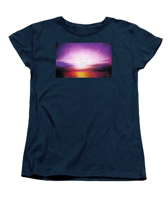 Pastel Skies - Women's T-Shirt (Standard Fit) Terry Blend Velvet Blend Canvas Blend