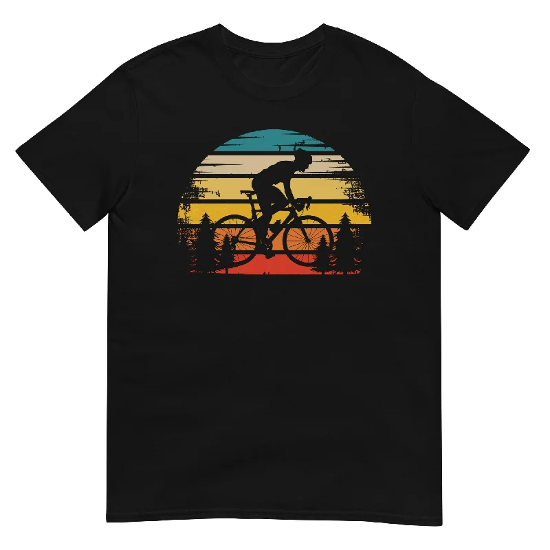 Retro Sonne und Radfahren - T-Shirt (Unisex) Modern Contemporary Chic