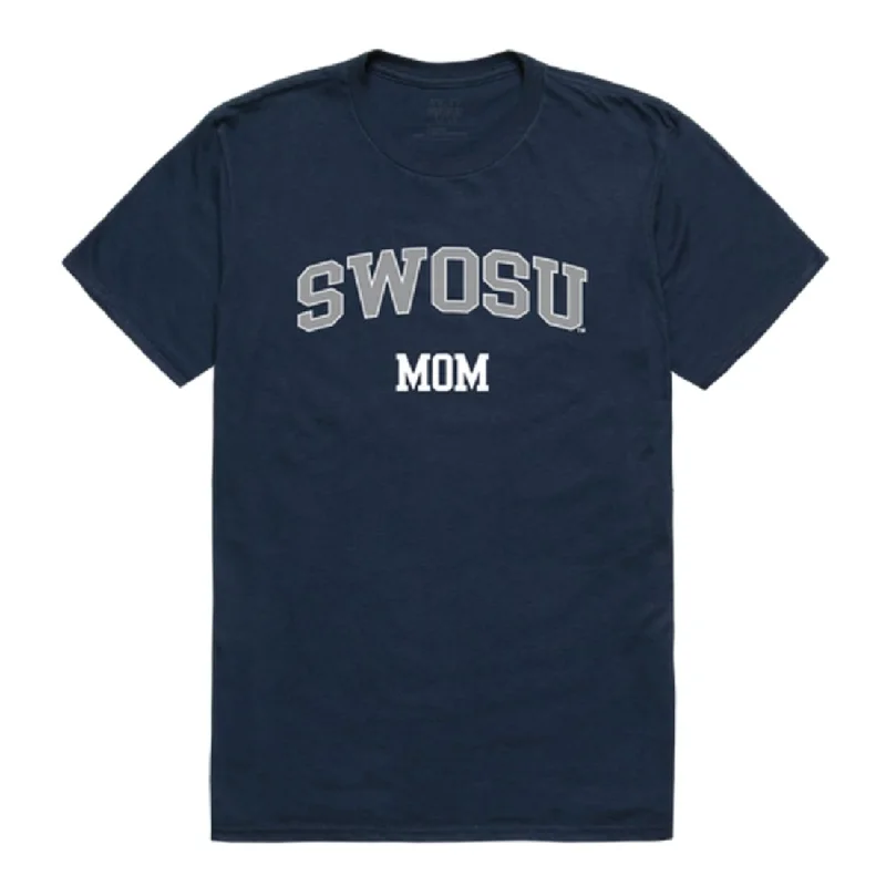 Southwestern Oklahoma State University Bulldogs Mom T-Shirts Lace Blend Ribbed Blend Corduroy Blend