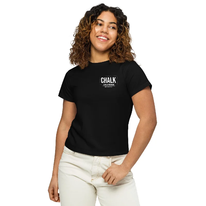 Women’s high-waisted t-shirt Elasticated Padded Insulated