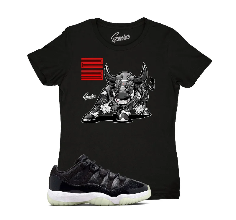 Womens - Retro 11 72-10 Bull Shirt Print Jacquard Patchwork