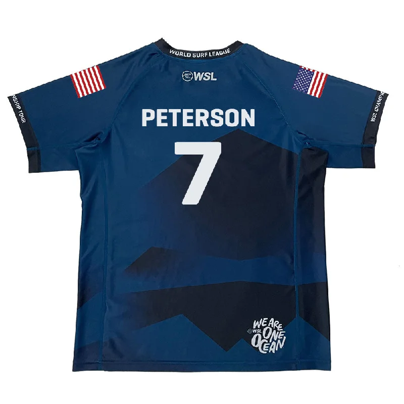 2023 Official Lakey Peterson Jersey Burgundy Jersey Tee
