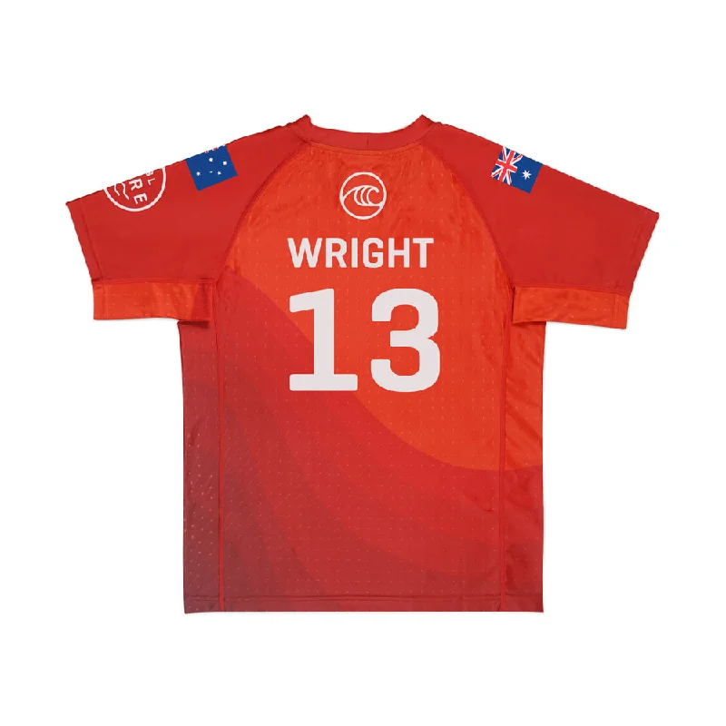 Tyler Wright 13 (AUS) Jersey Gold Jersey Tee