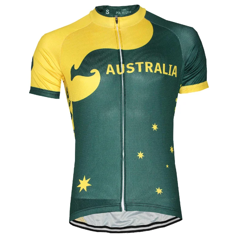 Australia Cycling Jersey Designer Jersey Tee