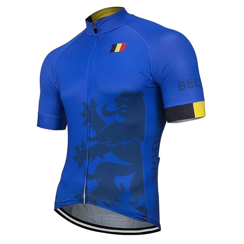 Belgium Cycling Jersey Comfortable Jersey Tee