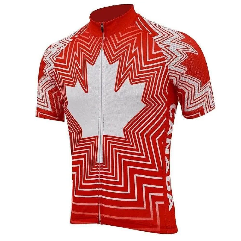 Canada Cycling Jersey Chic Jersey Tee