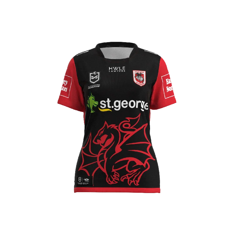 Classic Dragons 2023 NRLW Women's Alternate Jersey Limited Edition Jersey Tee