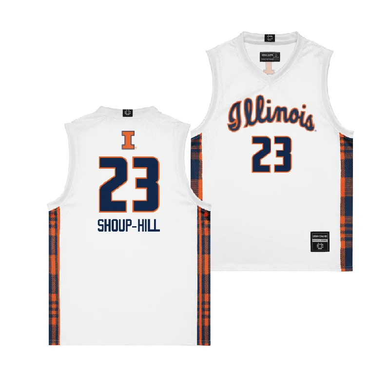 EXCLUSIVE: Illinois Winter Edition Basketball Jersey - Brynn Shoup-Hill | #23 Animal Print Jersey Tee