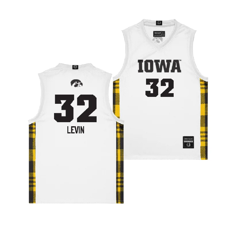 EXCLUSIVE: Iowa Winter Edition Basketball Jersey - Callie Levin Jet Black Jersey Tee