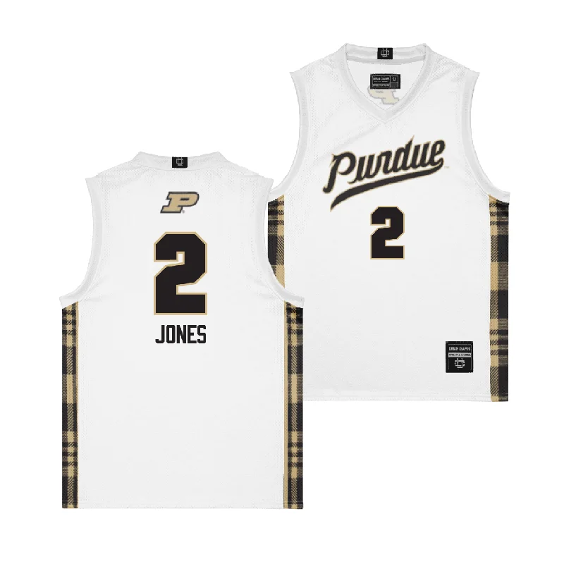 EXCLUSIVE: Purdue Winter Edition Basketball Jersey - Rashunda Jones | #2 High-End Jersey Tee