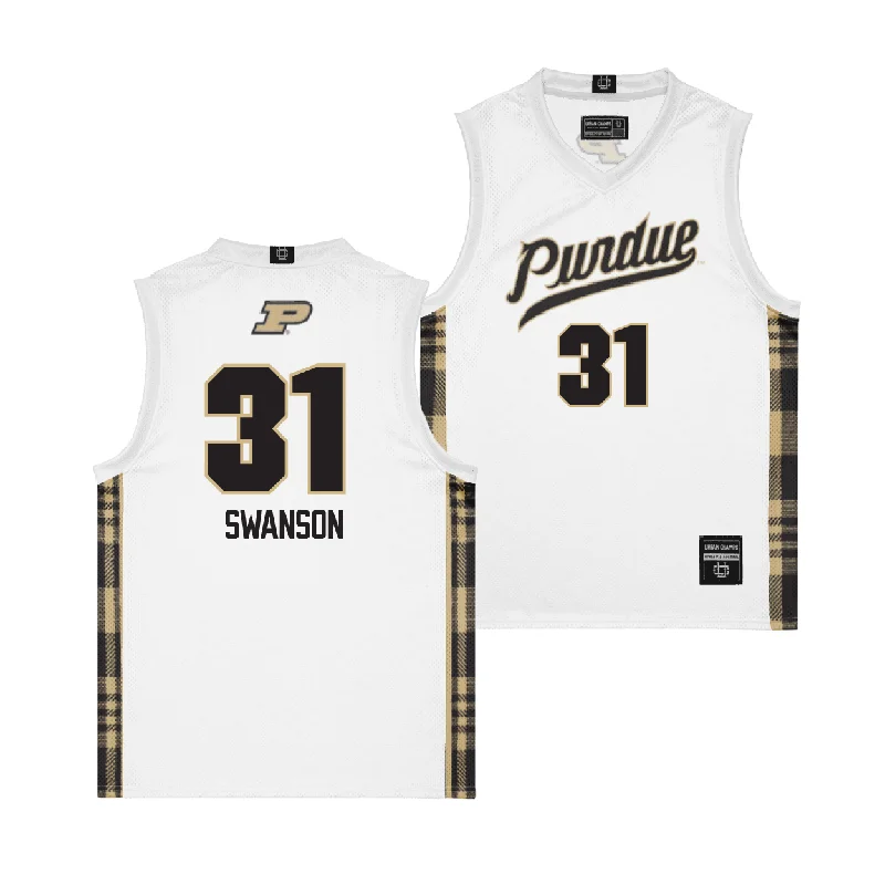 EXCLUSIVE: Purdue Winter Edition Basketball Jersey - Sophie Swanson | #31 Bohemian Jersey Tee