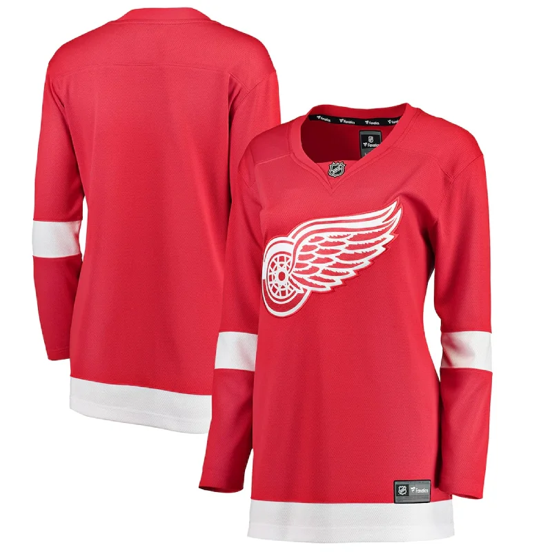 Fanatics Breakaway Womens Home Jersey - Detroit Red Wings Summer Jersey Tee