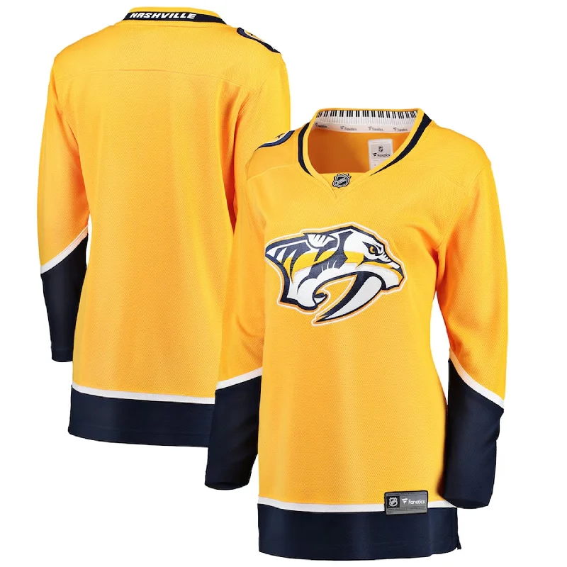 Fanatics Breakaway Womens Home Jersey - Nashville Predators Floral Jersey Blouse