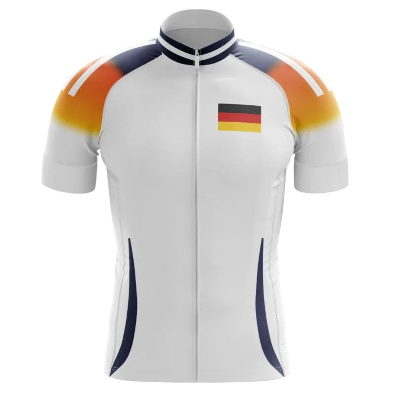 Germany Cycling Jersey (2024 Football Inspired) Patterned Jersey Tee