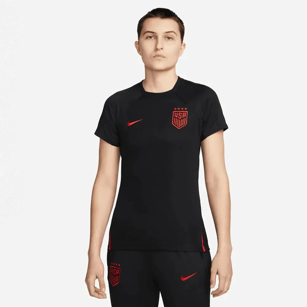 Nike 2023-24 USA Women's Training Jersey Pink Jersey Tee